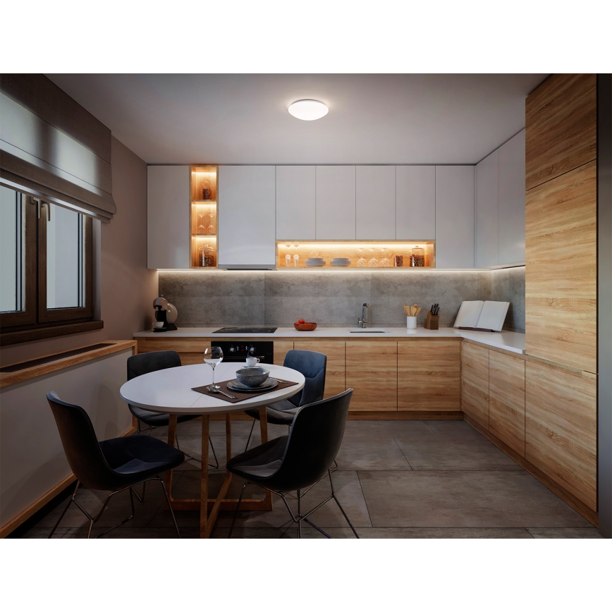 Osram - CEILING ESSENTIAL ceiling light 1xE27/25W/230V, dia. 25 cm, white