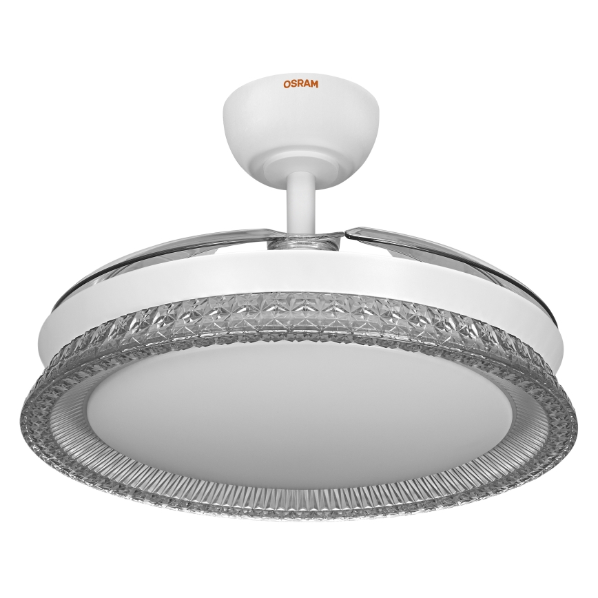 Osram - LED RGB Dimmable Ceiling Light with Fan CIERZO LED/35W/230V 3000-6500K + Remote Control