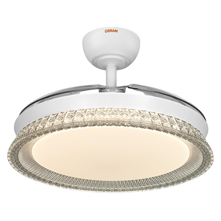 Osram - LED RGB Dimmable Ceiling Light with Fan CIERZO LED/35W/230V 3000-6500K + Remote Control