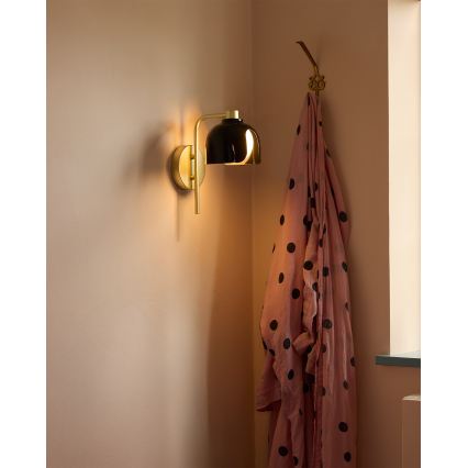 Osram - DECOR COROLLE Wall Light 1xG9/20W/230V Black/Gold