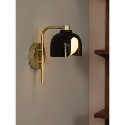 Osram - DECOR COROLLE Wall Light 1xG9/20W/230V Black/Gold