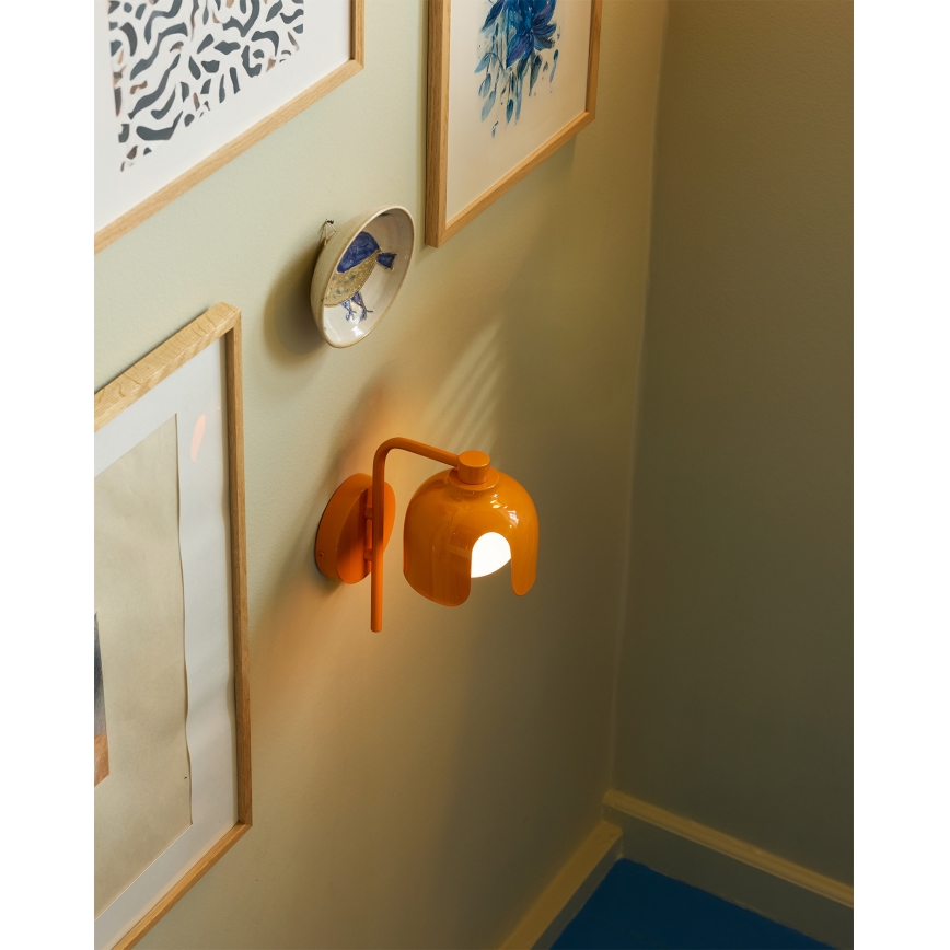 Osram - DECOR COROLLE Wall Light 1xG9/20W/230V Orange