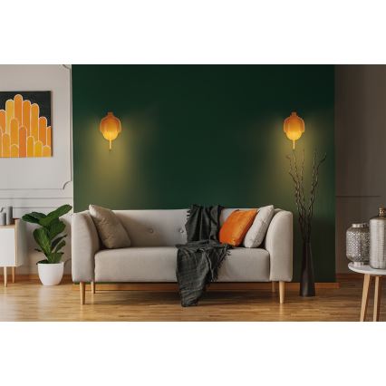 Osram - DECOR COROLLE Wall Light 1xG9/20W/230V Orange