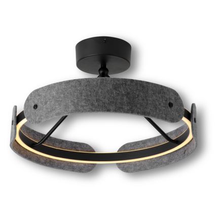 Osram - DECOR CURVE Surface-Mounted LED Ceiling Light LED/33W/230V Ø 43 cm grey