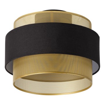 Osram - DECOR HORNET Ceiling Light 1xE27/10W/230V, Ø 30 cm, Black/Gold
