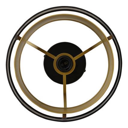 Osram - DECOR HORNET Ceiling Light 1xE27/10W/230V, Ø 30 cm, Black/Gold