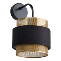 Osram - DECOR HORNET Wall Lamp 1xE27/10W/230V Black/Gold