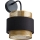 Osram - DECOR HORNET Wall Lamp 1xE27/10W/230V Black/Gold