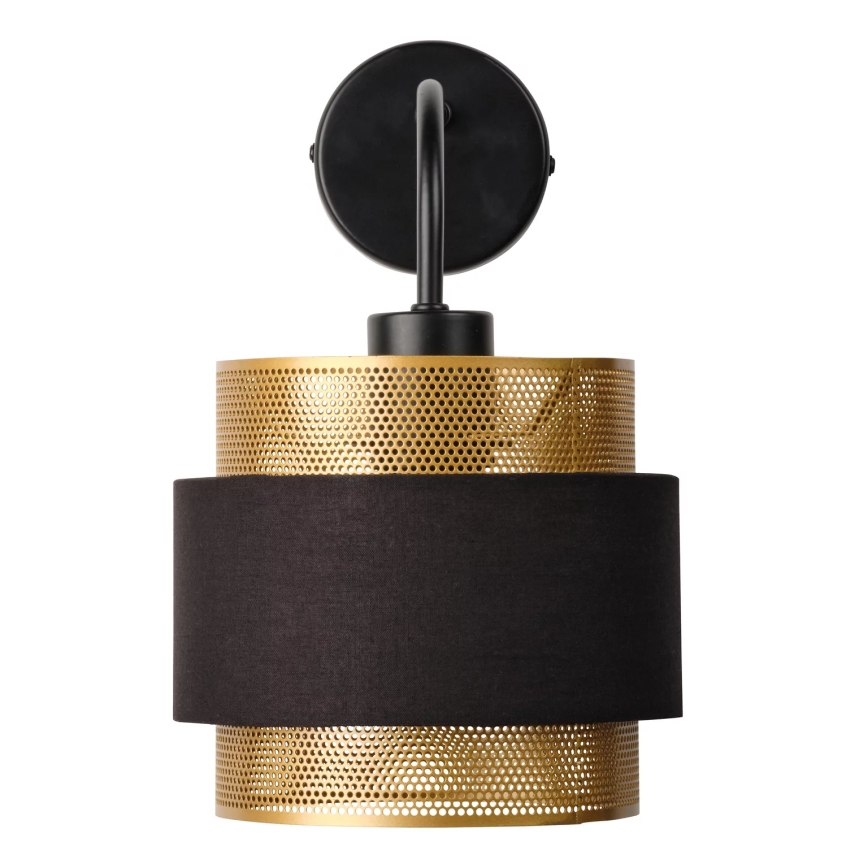 Osram - DECOR HORNET Wall Lamp 1xE27/10W/230V Black/Gold