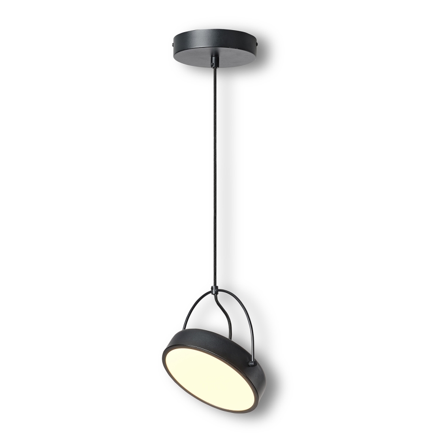 Osram - DECOR PUCK LED pendant light on cable, 12W/230V, CRI 90, black