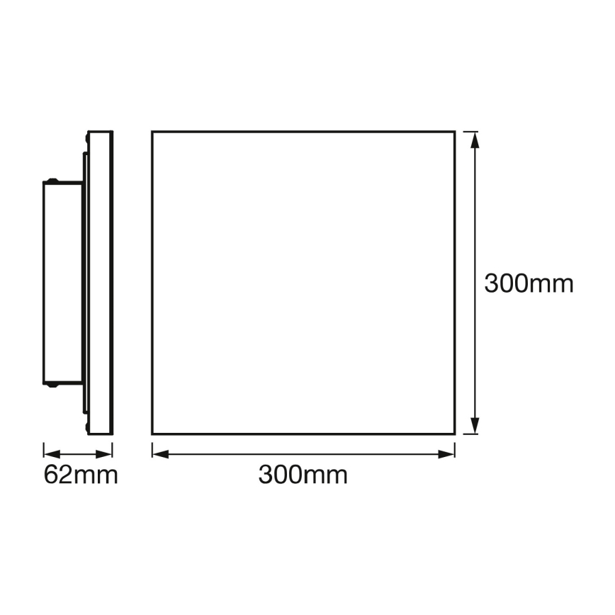 Osram - Dimmable LED ceiling light SMART+ FRAMELESS LED/20W/230V 3000-6500K 30x30 cm Wi-Fi