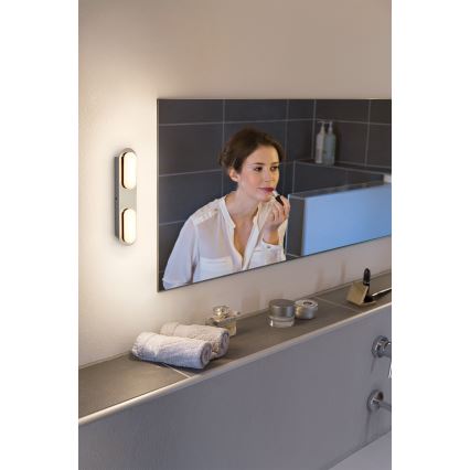 Osram - Dimmable SMART+ DUPLO LED Bathroom Wall Light/15W/230V 3000-6500K IP44 Wi-Fi