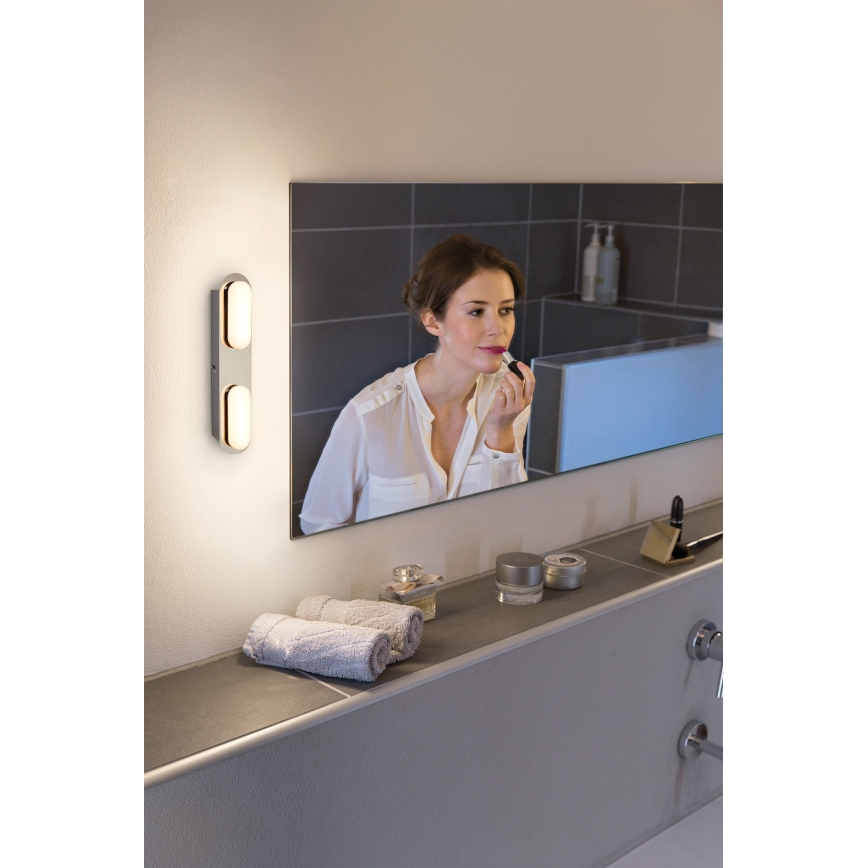 Osram - Dimmable SMART+ DUPLO LED Bathroom Wall Light/15W/230V 3000-6500K IP44 Wi-Fi