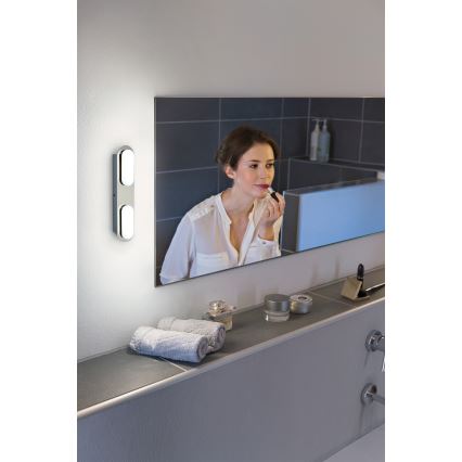 Osram - Dimmable SMART+ DUPLO LED Bathroom Wall Light/15W/230V 3000-6500K IP44 Wi-Fi
