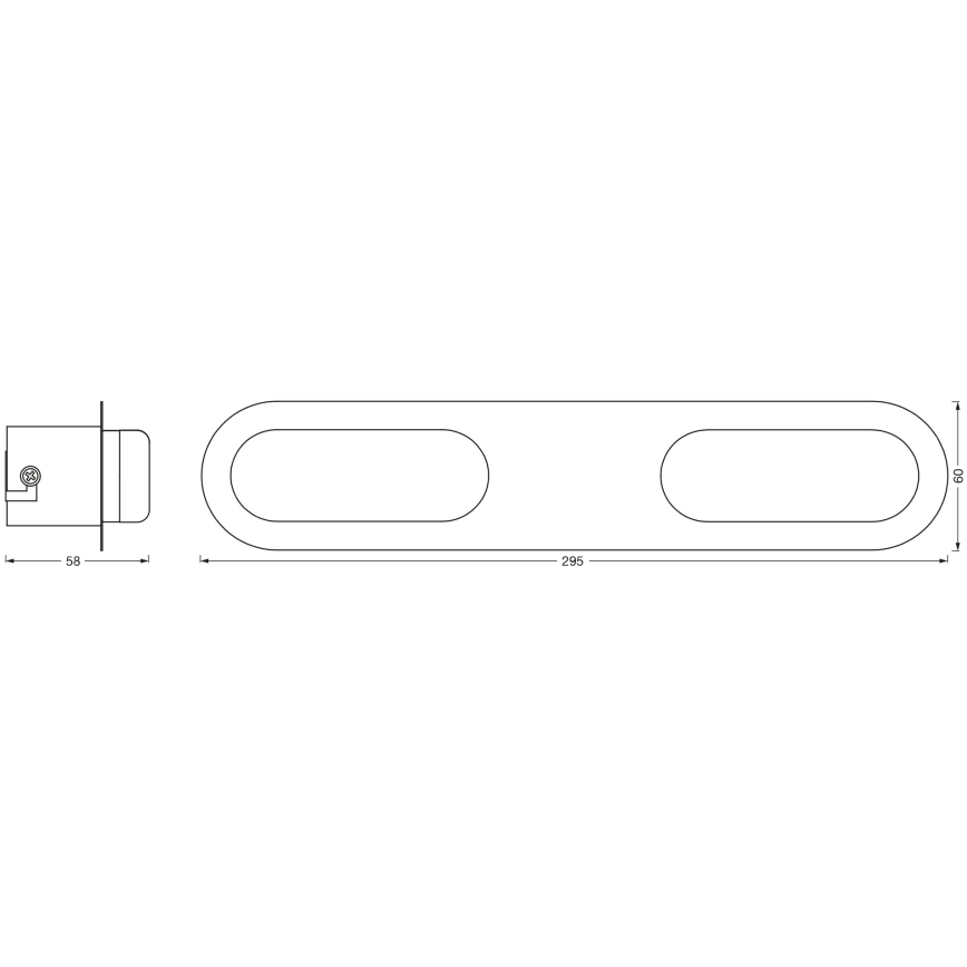 Osram - Dimmable SMART+ DUPLO LED Bathroom Wall Light/15W/230V 3000-6500K IP44 Wi-Fi