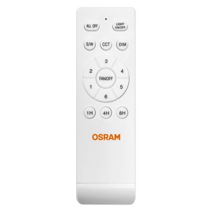 Osram - Dimmable LED Ceiling Fan FOHN LED/18W/230V 3000/4000/6500K + remote control