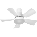 Osram - Dimmable LED ceiling fan LESTE LED/15W/230V 3000/4000/6500K + remote control