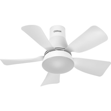 Osram - Dimmable LED ceiling fan LESTE LED/15W/230V 3000/4000/6500K + remote control