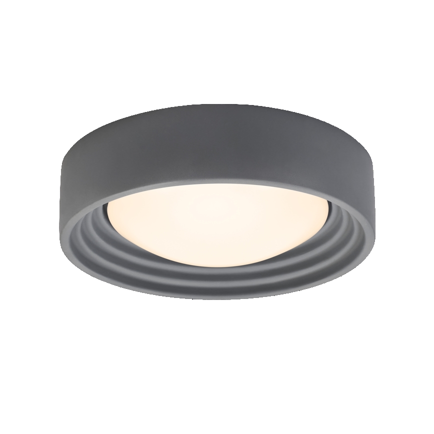 Osram - ORBIS CONCRETE LED Dimmable Ceiling Light, 13W/230V, Ø 30 cm, Grey/Concrete