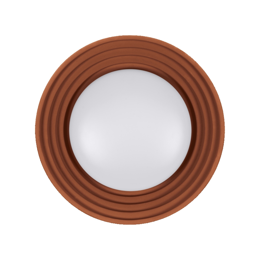 Osram - ORBIS CONCRETE Dimmable LED Ceiling Light, 18W/230V, Ø 40 cm, Brown/Concrete