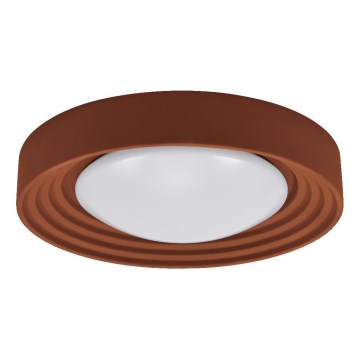 Osram - Dimmable LED ceiling light ORBIS CONCRETE LED/24.5W/230V diam. 50 cm brown/concrete