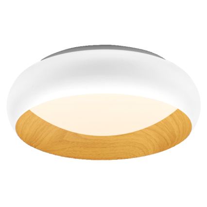 Osram - LED Dimmable Ceiling Light ORBIS LIVIA LED/16W/230V Ø 30 cm White/Brown