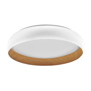 Osram - Dimmable LED ceiling light ORBIS LIVIA LED/36W/230V Ø 52 cm white/brown