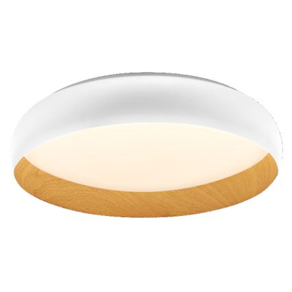 Osram - Dimmable LED ceiling light ORBIS LIVIA LED/36W/230V Ø 52 cm white/brown