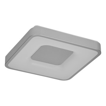 Osram - Dimmable LED ceiling light ORBIS PIANA LED/24W/230V 38x38 cm silver