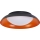 Osram - Dimmable LED ceiling light ORBIS PLATE LED/19W/230V dia. 31 cm orange/black