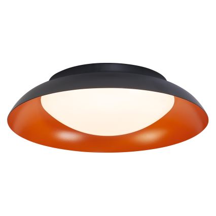 Osram - Dimmable LED ceiling light ORBIS PLATE LED/19W/230V dia. 31 cm orange/black