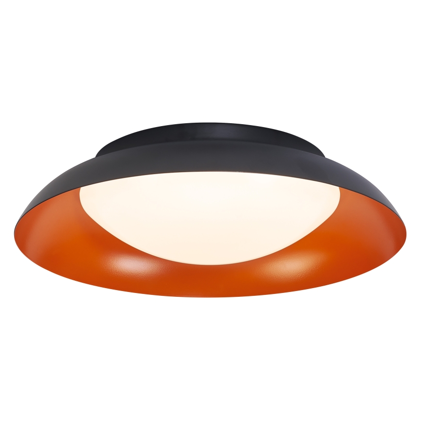 Osram - Dimmable LED ceiling light ORBIS PLATE LED/19W/230V dia. 31 cm orange/black