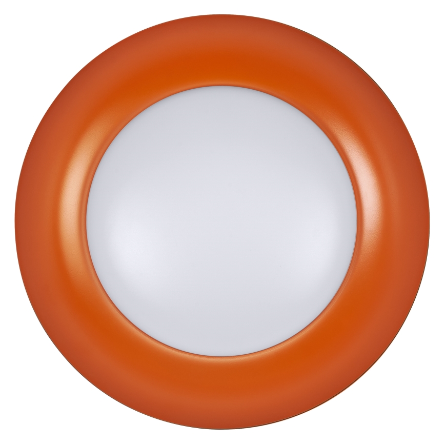 Osram - Dimmable LED ceiling light ORBIS PLATE LED/19W/230V dia. 31 cm orange/black