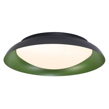 Osram - Dimmable LED ceiling light ORBIS PLATE LED/35W/230V Ø 43 cm green/black