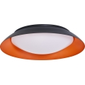 Osram - Dimmable LED ceiling light ORBIS PLATE LED/45W/230V Ø 48 cm orange/black