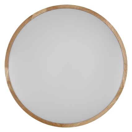 Osram - ORBIS WOODBURRY LED Dimmable Ceiling Light 24W/230V, Ø39 cm, Beige