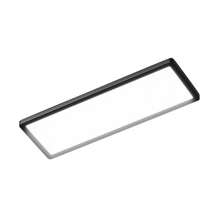Osram - Dimmable LED bathroom ceiling light PLANON EASYFIX LED/24W/230V 2600-6000K 20x58 cm IP54 black + remote control