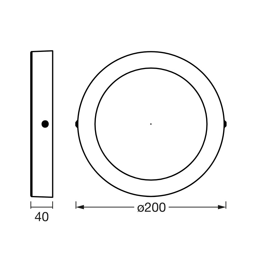 Osram - SMART+ Dimmable LED Downlight 12W/230V Ø 20 cm 3000-6500K Wi-Fi