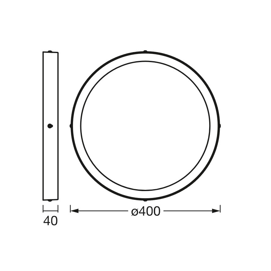 Osram - Dimmable LED ceiling light SMART+ DOWNLIGHT LED/22W/230V Ø 40 cm 3000-6500K Wi-Fi
