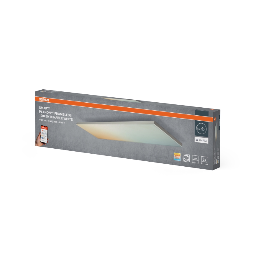 Osram - LED Dimmable Ceiling Light SMART+ FRAMELESS LED/40W/230V 3000-6500K Wi-Fi