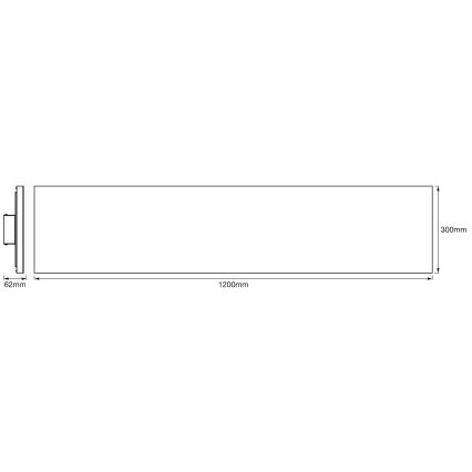 Osram - LED Dimmable Ceiling Light SMART+ FRAMELESS LED/40W/230V 3000-6500K Wi-Fi