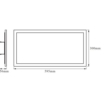 Osram - SMART+ PLANON Dimmable LED Ceiling Light 22W/230V 60x30 cm 3000-6500K Wi-Fi