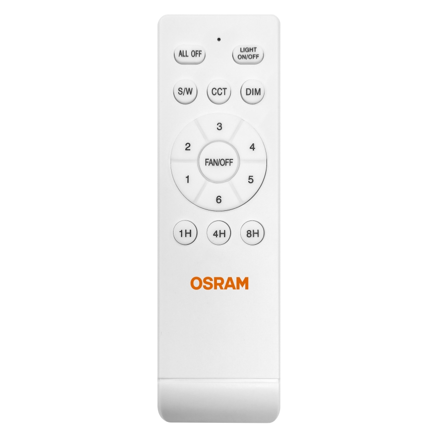 Osram - LED Dimmable Ceiling Light with Fan SOLANO LED/26W/230V 3000/4000/6500K + Remote Control