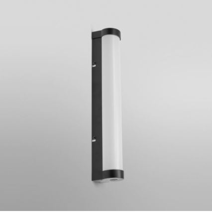 Osram - Dimmable ORBIS TUBE LED Mirror Light, 9W/230V, 40 cm, IP44, black