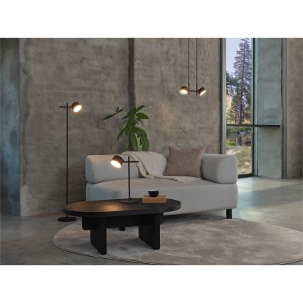 Osram - Dimmable LED cable-suspended pendant DECOR KYOTO 2xLED/10W/230V CRI 90 black