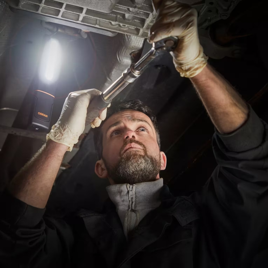 Osram - LEDINSPECT MAX500 Dimmable Rechargeable LED Flashlight LED/16W/3,7V IP65