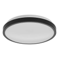 Osram - DISC LED bathroom ceiling light 18W/230V 3000/4000K Ø 30 cm IP44 Black