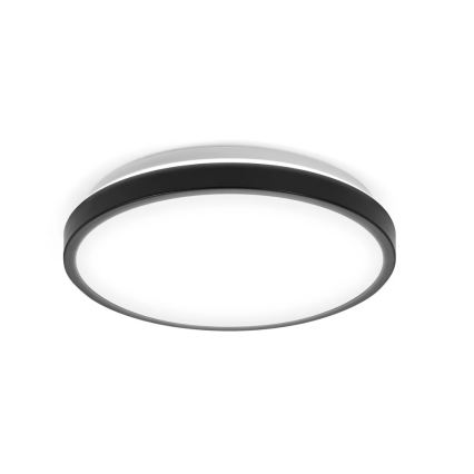 Osram - DISC LED bathroom ceiling light 18W/230V 3000/4000K Ø 30 cm IP44 Black