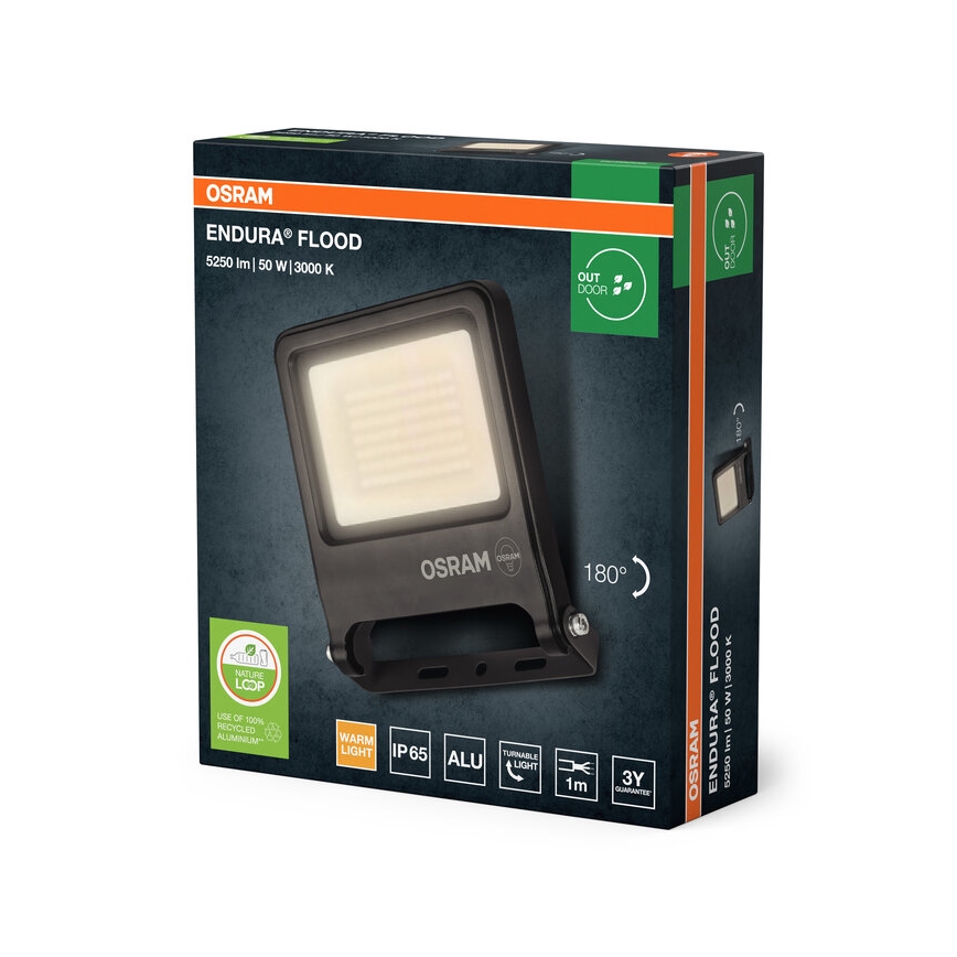 Osram - ENDURA LED Floodlight 50W/230V 3000K IP65