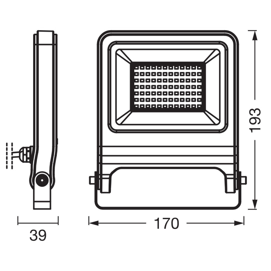 Osram - ENDURA LED Floodlight 50W/230V 3000K IP65